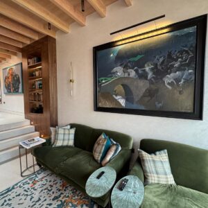 Modern Venetian plaster interior design DC Venetian Plaster Livingston